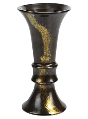 新中式宋代美学样板间餐桌花艺茶室茶台饮水马摆件茶具组合装饰品