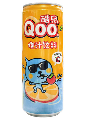 可口可乐美汁源酷儿橙汁310ml