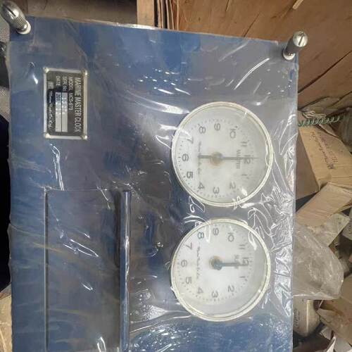 {议价}MRC船用主时钟，型号MCS-970，双表盘，主副钟同步