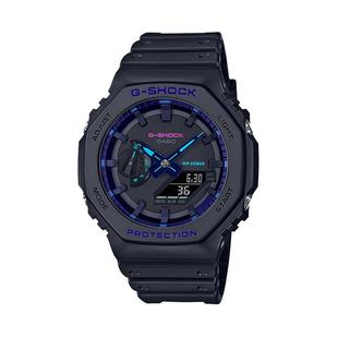 casio卡西欧手表男运动学生款gshock农家橡树八角电子表GA-2100VB