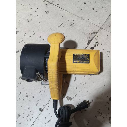 【议价-可维修】铁成TC-414K双片开槽机，1600W，220V，110m m刀