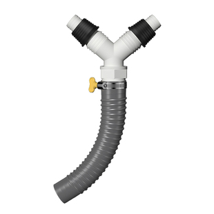 下水管三头通洗衣机排水管二合一下水三通接头下水道y型分水器阀