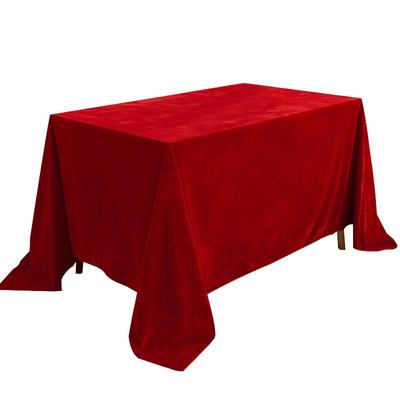 金丝绒会议桌布广告印logo地推