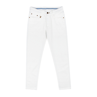 【弹力棉】Raidy Boer/雷迪波尔2025春男刺绣薄修身牛仔裤6023-80