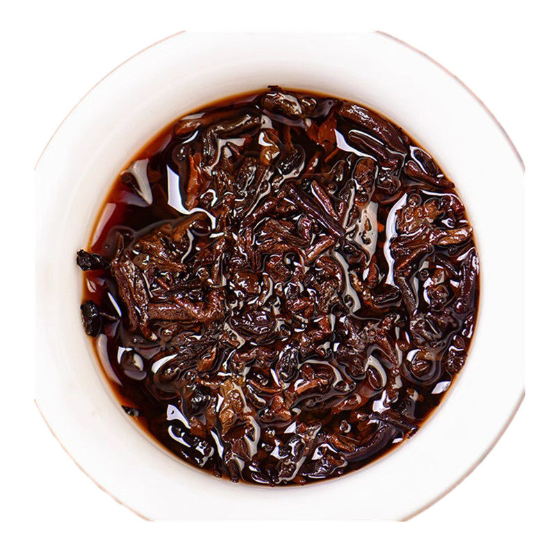布朗山熟茶宫廷饼云南古树普洱茶