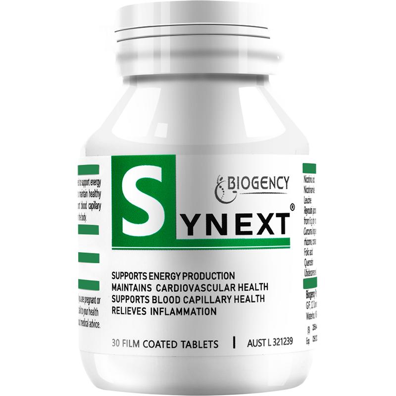 Synext澳洲小綠瓶輔酶Q10槲皮素姜黃素復(fù)合維生素NAD營養(yǎng)補(bǔ)充劑