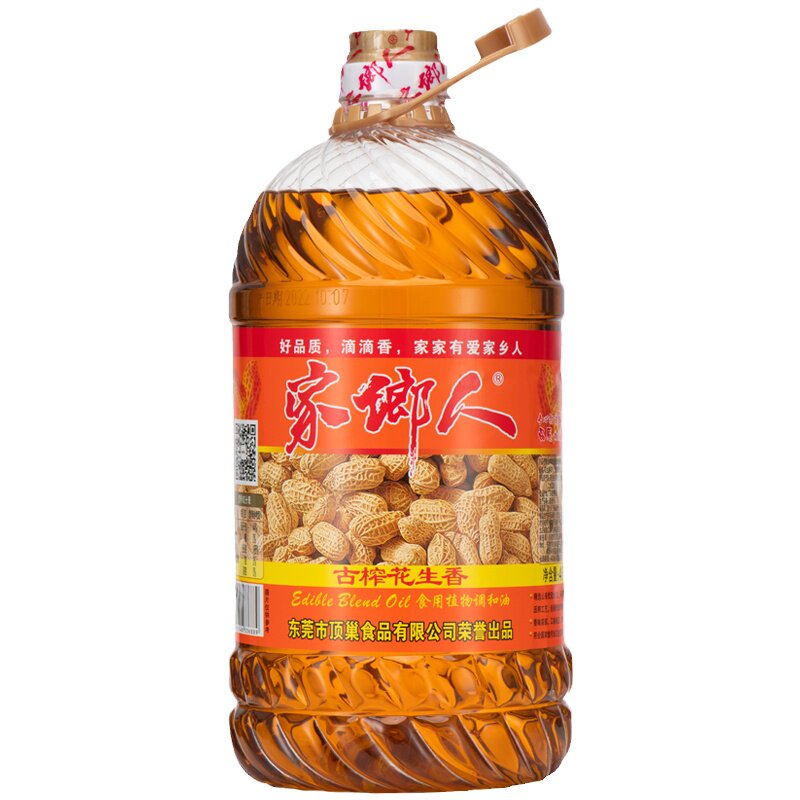 古榨浓香花生调和油家用