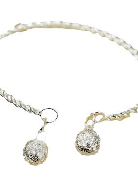 民族风女式纯银一步一想一响