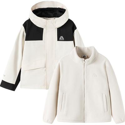 巴拉巴拉外套男童女童两件套防护