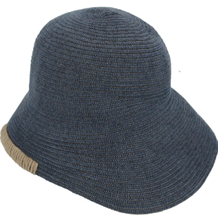 Lion～逆光  一气呵成曲线不对称帽檐宽檐雪尼尔盆帽渔夫帽秋冬女