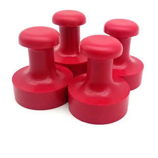 橡胶印章红章圆形椭圆胶皮章料包邮刻章坯塑料红胶印章材料批发