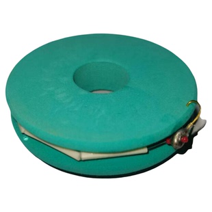 3组手工灵敏金海夕朝天钩倒刺7颗1.5厘米纯鹅毛粒七星漂通线线组