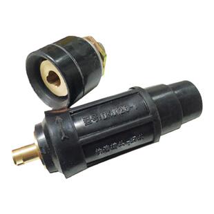 315电焊机快速接头50纯铜船用120输出公母插头座95焊线连接器对接