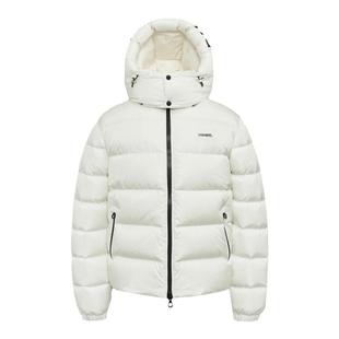 原单高尔夫男女冬装连帽短款保暖鹅绒外套户外运动轻盈golf羽绒服