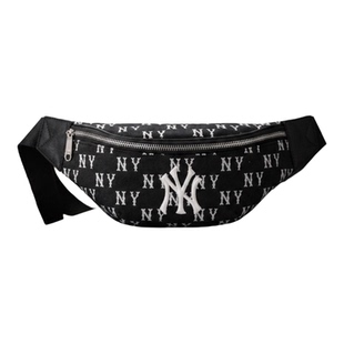 MLB男包女包复古老花胸包情侣款休闲挎包日常出街轻便斜挎腰包