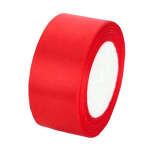 红丝带1cm4cm玫瑰花彩带diy大红色丝带绸带礼品盒包装宽布条缎带