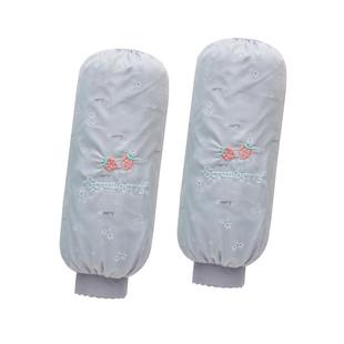 韩版长款袖套女可爱成人工作防水防脏套袖办公防污耐磨护袖头秋冬