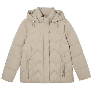 2025新款羽绒棉服韩版冬季中年宽松大码棉衣轻薄短款保暖棉袄外套