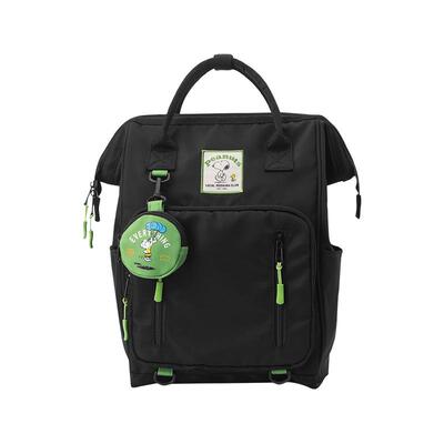 森马双肩包男痛包史努比多巴胺户外情侣背包大容量电脑包书包女潮