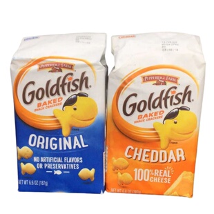 Cheddar Goldfish Baked Snack Crackers金鱼型奶酪芝士味饼干