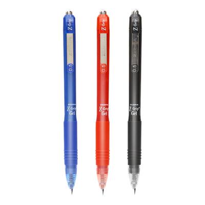 斑马日本考试刷题按动中性笔