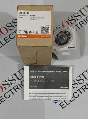 AUTONICS ATE848 ELECTRONIC TIMER VOLTAGE 100240VAC24240VDC F