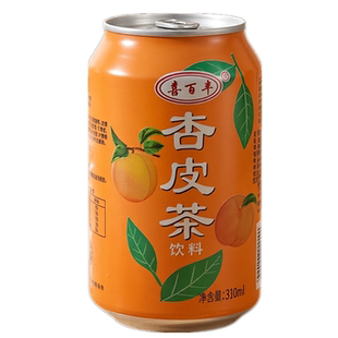 天方喜百丰杏皮水杏皮茶红罐果味饮料风味饮品礼 盒装甘肃特产