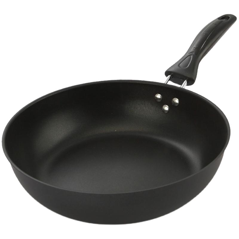平底锅小不粘黏锅煎烙饼牛排煎锅电磁燃气炉千层煎蛋手抓饼炒菜锅