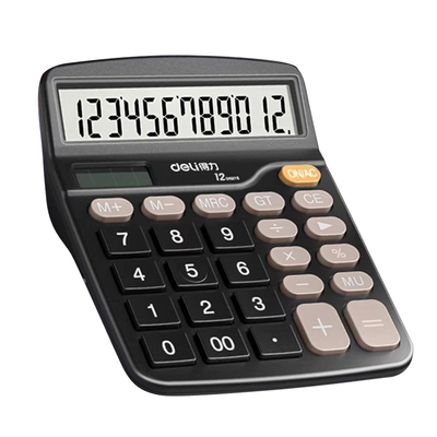 得力会计专用大按键财务计算器