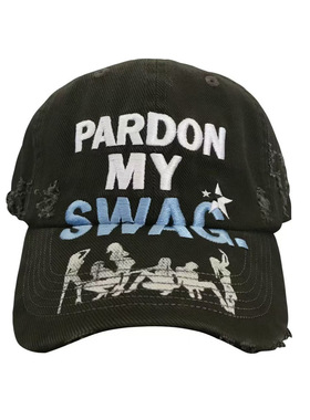 【AGD】WASE*水洗做旧手工破坏“PARDON MY SWAG