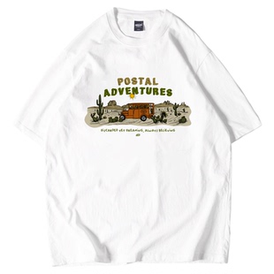DAKYAM(达人) 2025S/S Postal Journey Tee 邮递冒险之旅短袖T恤