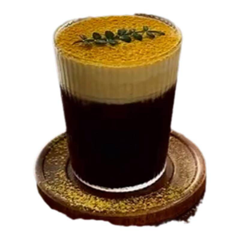 臻皿条纹咖啡杯玻璃水杯