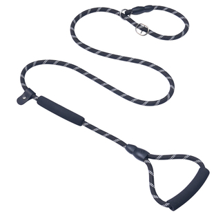 P绳P链中大小型犬狗绳训狗防爆冲遛狗绳金毛边牧一体式赛事尼龙绳