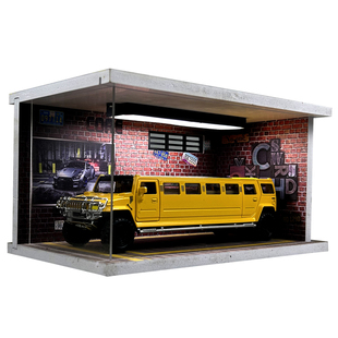 悍马H2加长版合金版汽车模型越野车仿真车模玩具收藏送男生礼物