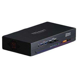 TESmart碲视HDMI+DP三屏kvm切换器二进三出电脑分配器8K60Hz高刷共享千兆网络USB3.0拓展坞支持EDID模拟器