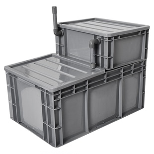 鱼缸底滤槽周转箱虹吸免打孔溢流上下水底滤滴流盒水族改底滤盒