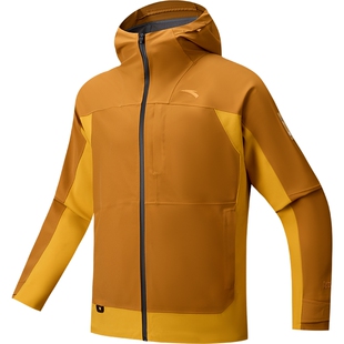 安踏风暴甲丨无氟安踏膜硬壳冲锋衣男新款防水登山外套152547608N