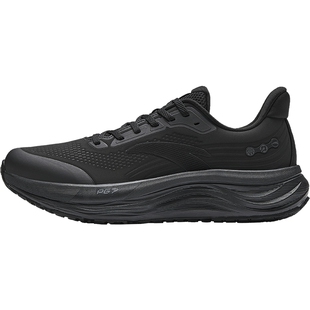 旅步2安踏运动鞋男鞋专业缓震轻便跑步鞋正品黑色运动鞋112615546