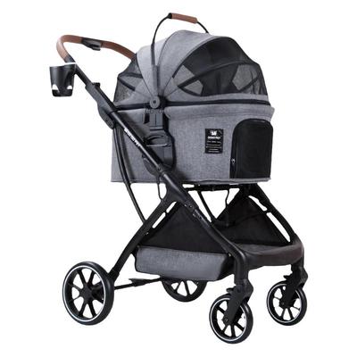 DODOPET宠物推车折叠双猫咪出行