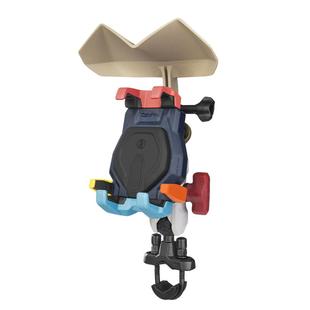 五匹osopro摩托车手机支架电动车导航固定架多彩玄武减震防盗充电