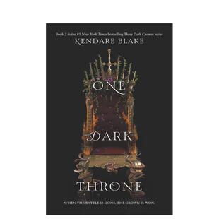 【现货】在一个漆黑的宝座 One Dark Throne 原版英文青少年读物