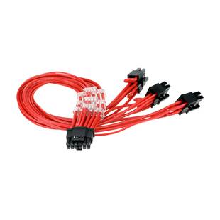 全模组3*8p公转40/50系16pin公定制线PCIE5.0/5.1显卡12+4p硅胶线