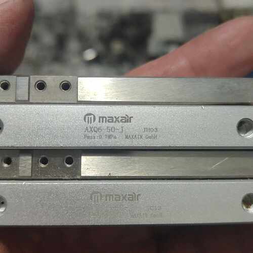 【询价】maxair气缸AXQ6-50-J，9新以上，2个。适用