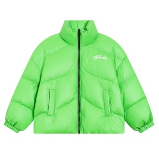 女童羽绒服冬季儿童冬季时髦温变三防面包服2025新款加厚大童外套