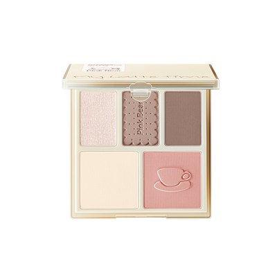 pinkbear皮可熊综合盘修容盘修容高光一体盘哑光立体提亮腮红新手