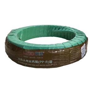联塑PPR灰色冷水热水盘管一卷一捆一扎100米4分6分1寸热熔连接