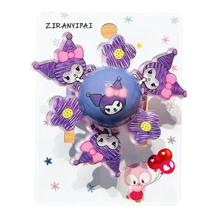 闪光旋转陀螺儿童手环玩具手链卡通拍拍圈女孩可爱啪啪手环啪啪圈