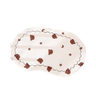 新思威尔婴幼儿宝宝云片枕头巾A类纯棉防吐奶初新生吸汗透气四季