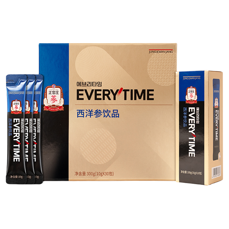 【李佳琦直播间618零食节】正官庄西洋参饮品300g浓缩提取新日期