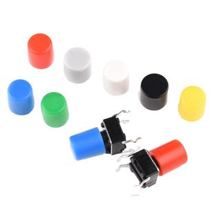 (20只) A56 /A29/A101轻触开关按键帽圆头6*6按键帽6*6轻触开关帽
